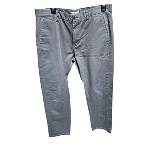 Calvin Klein Mens Gray Casual Chino Pants Trousers